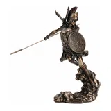 Athena — Goddess of Wisdom and War — Bronze-Finish Statue – 23 cm