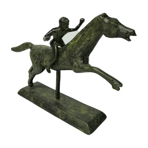 Jockey of Artemision – Bronze Replica – 20 cm – Dark Green