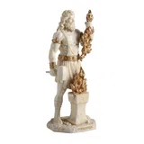Hephaestus – God of Metalworking – White Statue – 16 cm – view 4