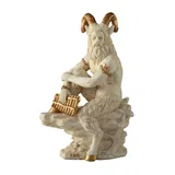 Pan — God of the Wild — White Statue, 15.5 cm
