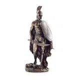 Leonidas, King of Sparta – Bronze-Finish Resin Statue – 27 cm