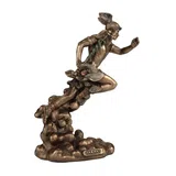 Hermes — Messenger of the Gods — Bronze Finish Statue, 15.5 cm – view 3