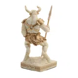 Minotaur — The Creature of the Labyrinth — White Statue, 9.2 cm – view 4