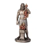 Hephaestus — God of Metalworking — Bronze-Finish Statue, 16 cm – view 2
