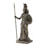 Athena – Goddess of Wisdom and War – Bronze-Finish Statue – 20 cm – view 2