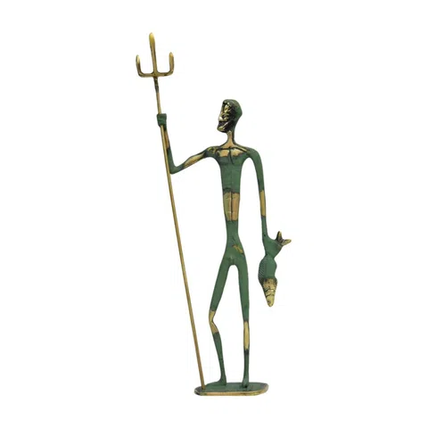 Poseidon, God of the Sea Statue by Bronze Pavlakis