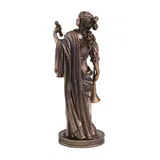 Clio — Muse of History — Bronze-Finish Statue – 23 cm – view 4