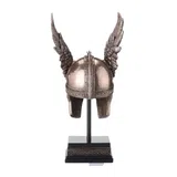 Odin’s Winged Helmet — Bronze-Finish Decorative Helmet – 24 cm – view 3