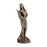 Fortuna — Goddess of Fortune — Bronze-Finish Statue – 15.5 cm