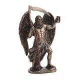Chronos — Greek Mythology — Bronze-Finish Statue – 18.5 cm