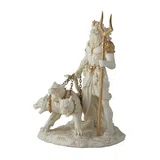 Hades with Cerberus — White Statue, 16.5 cm – view 3