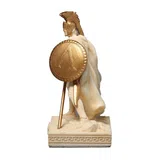 Leonidas — King of Sparta — White and Gold Statue – 7.2 cm – view 5