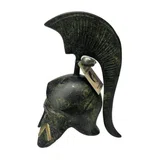 Spartan Helmet with Lambda – 13 cm – Dark Green