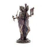 Hecate — The Triple Goddess — Bronze-Finish Statue – 21 cm – view 2