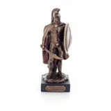 Leonidas, King of Sparta – Bronze-Finish Resin Statue – 12 cm