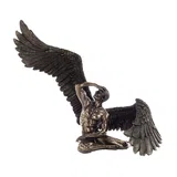 Fallen Angel — Despair and Redemption — Bronze-Finish Statue – 27.5 cm