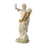 Dionysus — God of Wine — White Statue – 16 cm – view 2