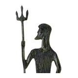 Poseidon, God of the Sea – Sculpture – 25 cm – Dark Green