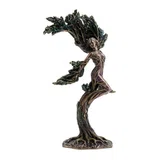 Daphne, Nymph of Greek Mythology – Bronze-Finish Resin Bust – 24.5 cm – view 2