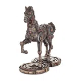 Steampunk Mechanical Horse – Bronze-Finish Statue – 25 cm – view 3