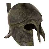 Corinthian Helmet with Pegasus and Tall Crest – 22 cm – Dark Green