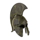 Corinthian Helmet with Owl and Short Crest – 16 cm