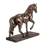 Walking Horse – Bronze-Finish Statue – 25.5 cm – view 4
