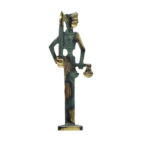 Themis Statue by Bronze Pavlakis