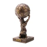 Atlas — The Titan Who Holds the Sky — Bronze-Finish Statue, 9.5 cm – view 2