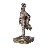 Alexander the Great — King of Macedon — Bronze-Finish Statue – 9.3 cm – view 3