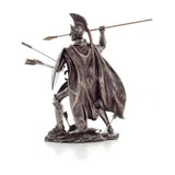 Leonidas — King of Sparta — Bronze-Finish Statue – 21 cm – view 2