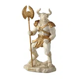 Minotaur – Beast of the Labyrinth – White Statue – 17 cm