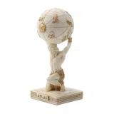 Atlas — The Titan Who Holds the Sky — White Statue – 9.5 cm – view 3
