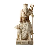 Hades — God of the Underworld — White Statue, 9.2 cm