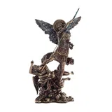 Archangel Michael — Vanquisher of Evil — Bronze Finish Statue, 33 cm