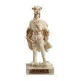Alexander the Great — King of Macedon — White Statue, 9.3 cm – view 2