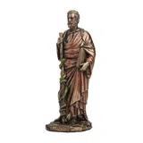 Hippocrates — Father of Medicine — Bronze-Finish Statue – 9 cm – view 2