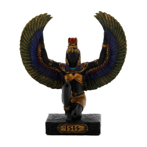 Isis, Egyptian Goddess – Resin Statue – 8.5 cm – view 1