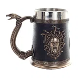 Medusa Bronze-Finish Decorative Mug – 17.7 × 14.5 cm – view 3