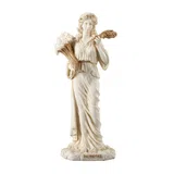 Demeter — Goddess of the Harvest — White Statue, 15 cm