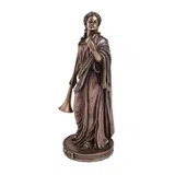 Clio — Muse of History — Bronze-Finish Statue – 23 cm – view 3