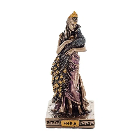 Hera – Bronze-Finish Statue – 8.8 cm – view 1