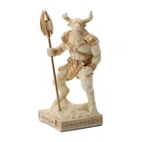 Minotaur — The Creature of the Labyrinth — White Statue, 9.2 cm – view 3