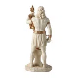 Hephaestus – God of Metalworking – White Statue – 16 cm – view 3