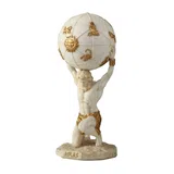 Atlas — The Titan Who Holds the Sky — White Statue – 14 cm – view 3