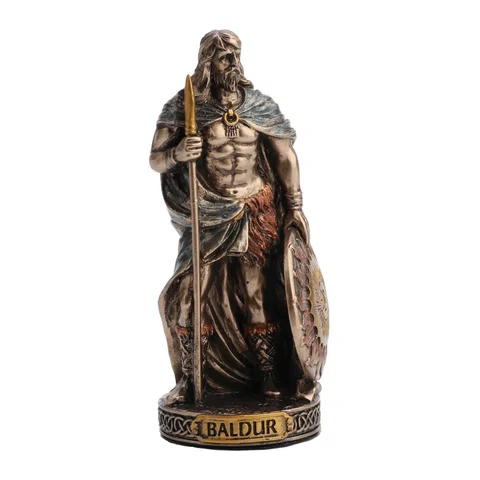 Balder — Norse Mythology — Bronze Finish Statue, 8.5 cm – view 1