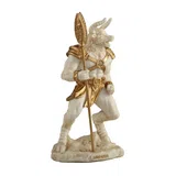 Minotaur – Beast of the Labyrinth – White Statue – 17 cm – view 3
