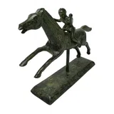 Jockey of Artemision – Bronze Replica – 20 cm – Dark Green