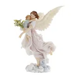 Guardian Angel with Child – Resin Statue – 27 cm
