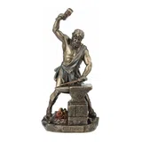 Hephaestus, Greek Mythology – Bronze-Finish Resin Statue – 22 cm – view 2